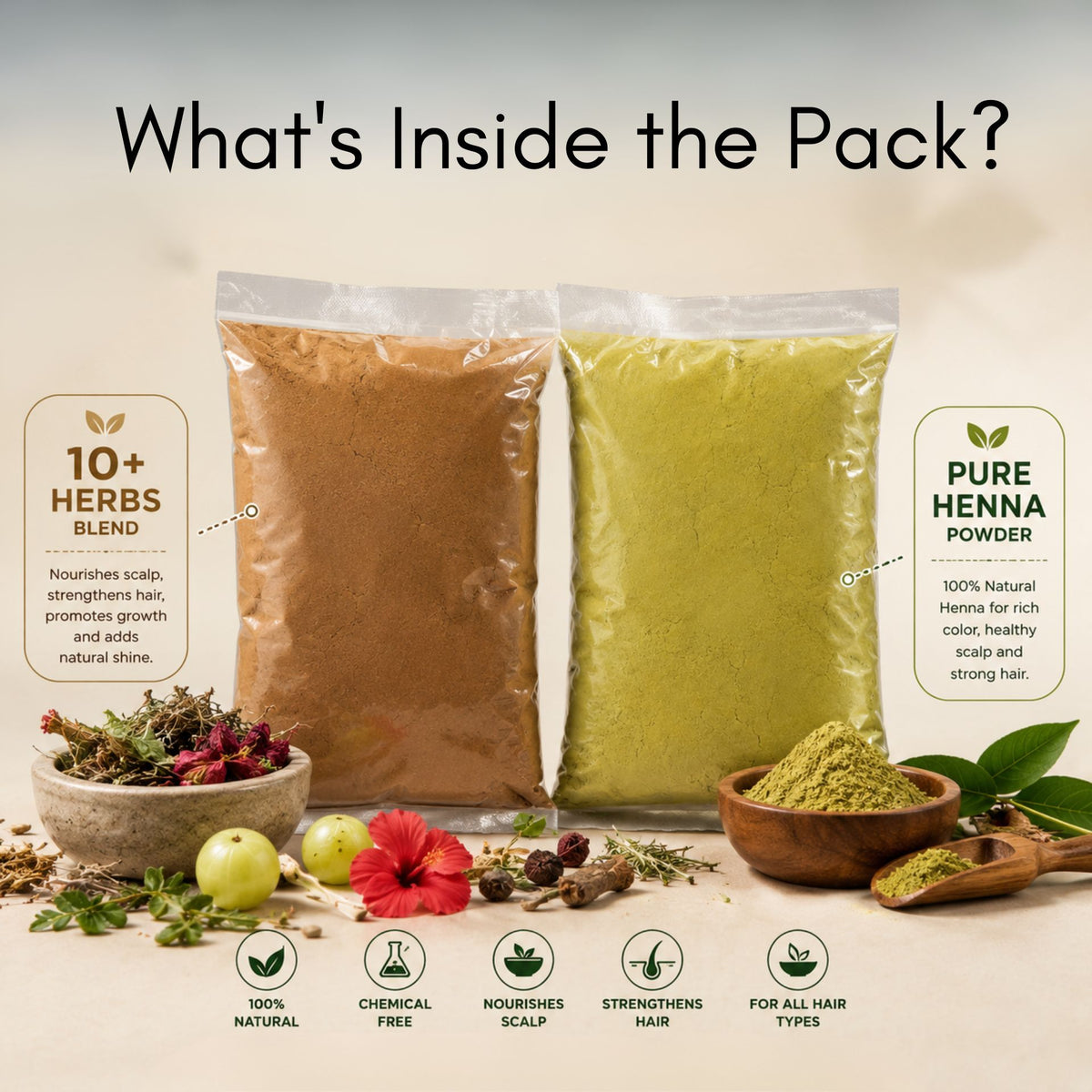 Natural Henna Powder
