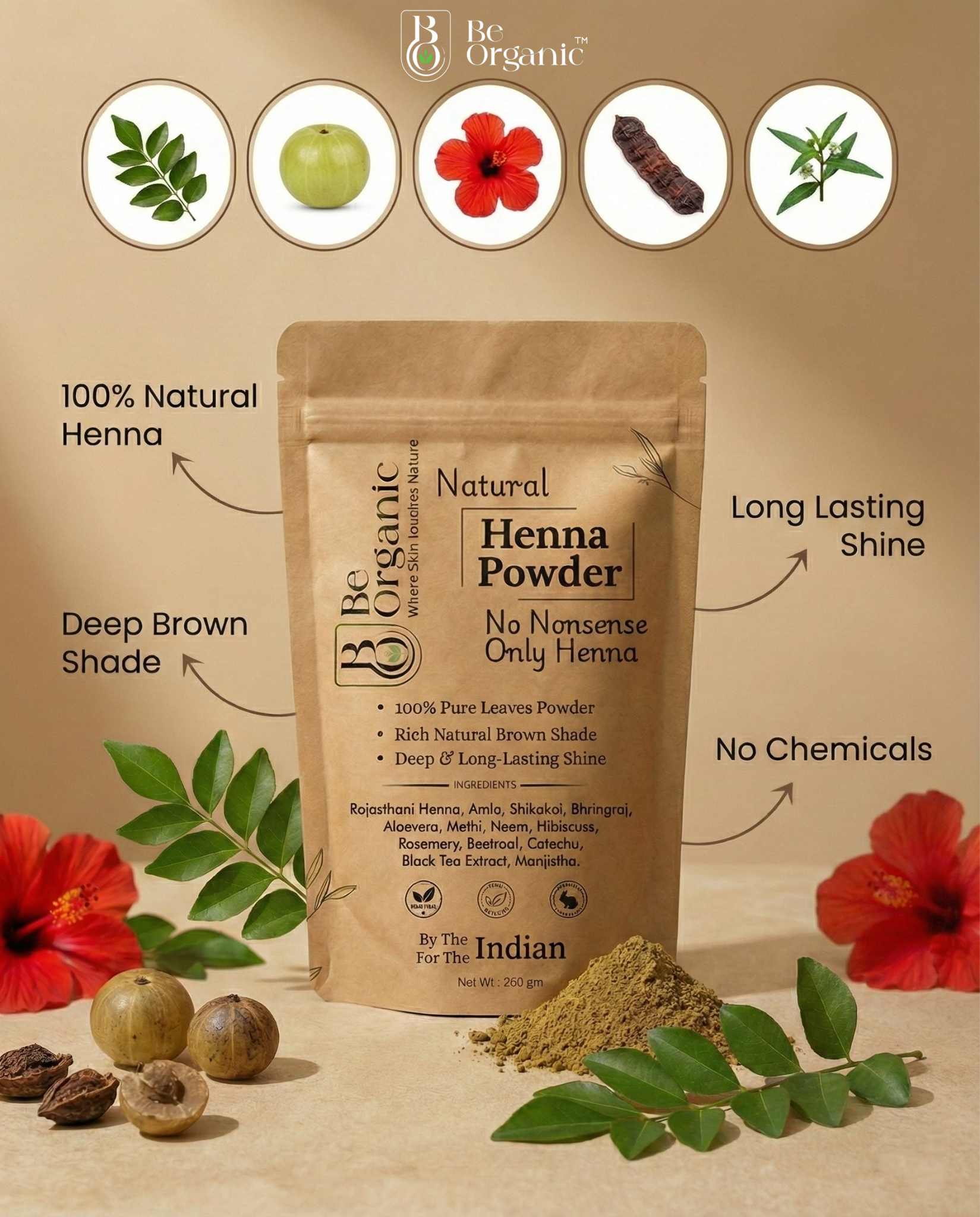 Natural Henna Powder