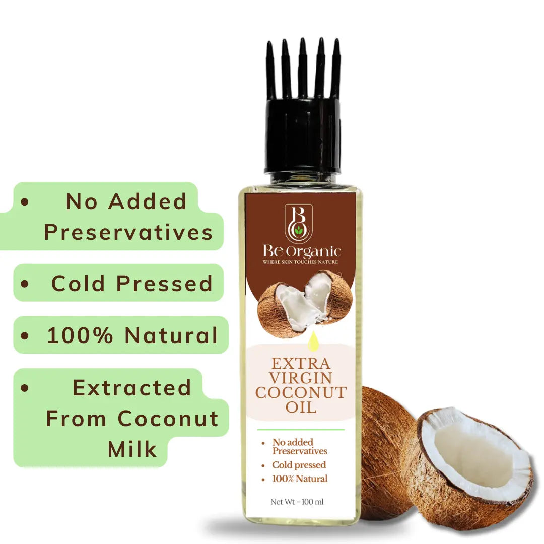 Virgin Coconut Oil for Hair & Skin | Organic & Pure (100 ml) Be Organic