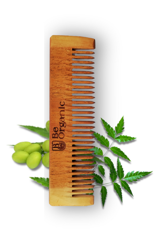 Neem Wood Pocket Comb Be Organic