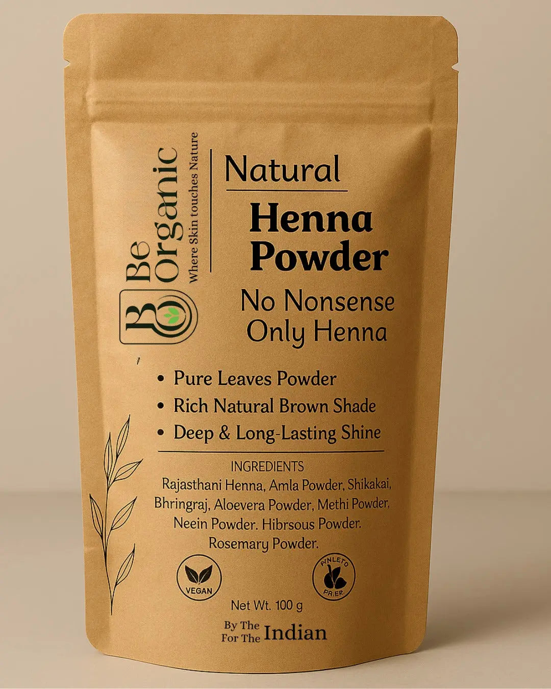 Henna Powder Be Organic