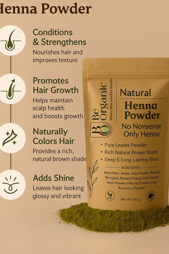 Henna Powder Be Organic