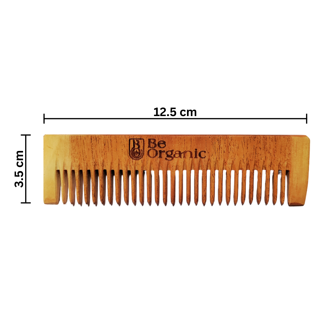 Neem Wood Pocket Comb Be Organic