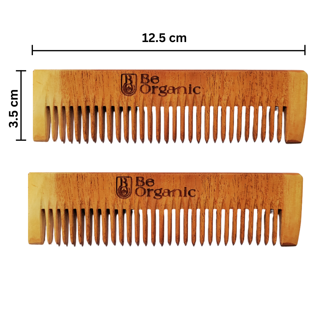 Neem Wood Pocket Comb Be Organic