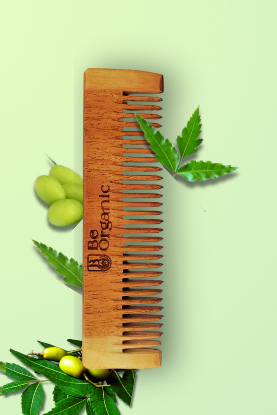 Neem Wood Pocket Comb Be Organic