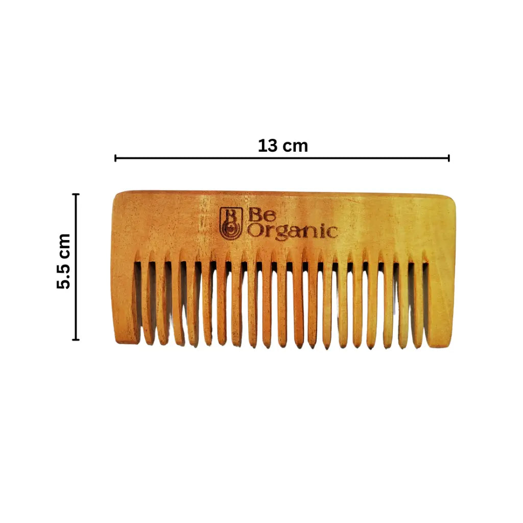 Neem Wood  Comb for Hair After Shampoo Comb Be Organic