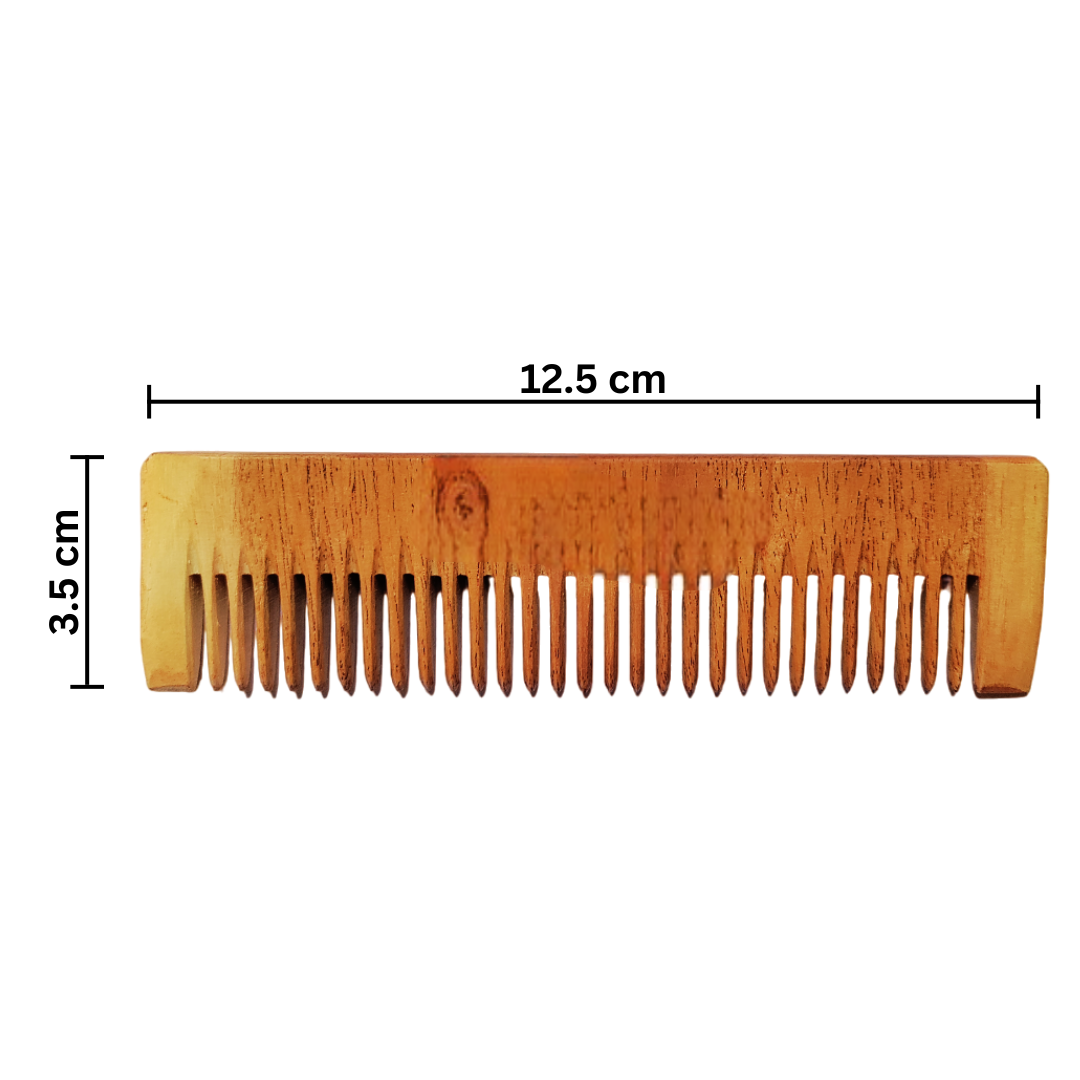 Neem Wood Pocket Comb Be Organic