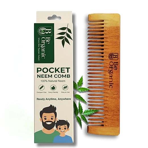Neem Wood Pocket Comb