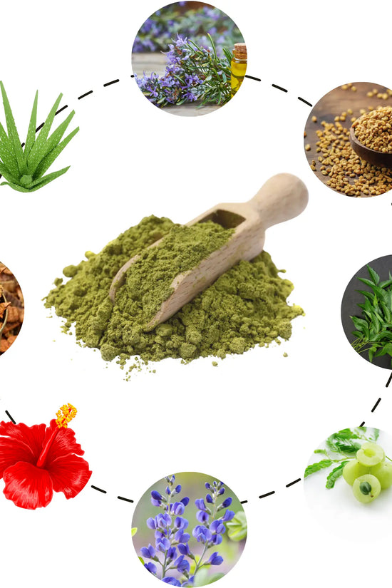 Henna powder premixes